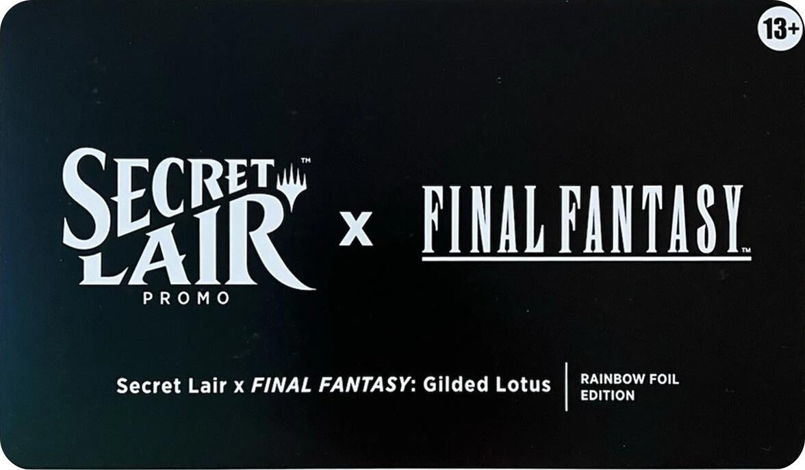 Image for Secret Lair x FINAL FANTASY: Gilded Lotus - Rainbow Foil Edition - Magic: The Gathering