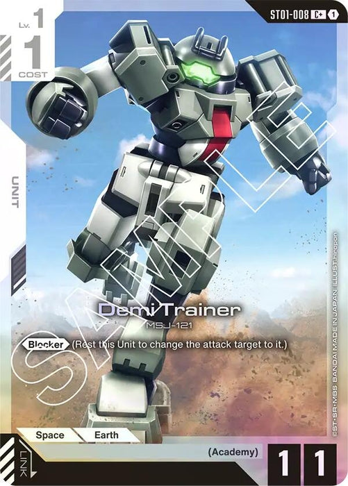 Image for Demi Trainer (C+) (ST01-008) (Holofoil) [Starter Deck 01: Heroic Beginnings] - Gundam Card Game
