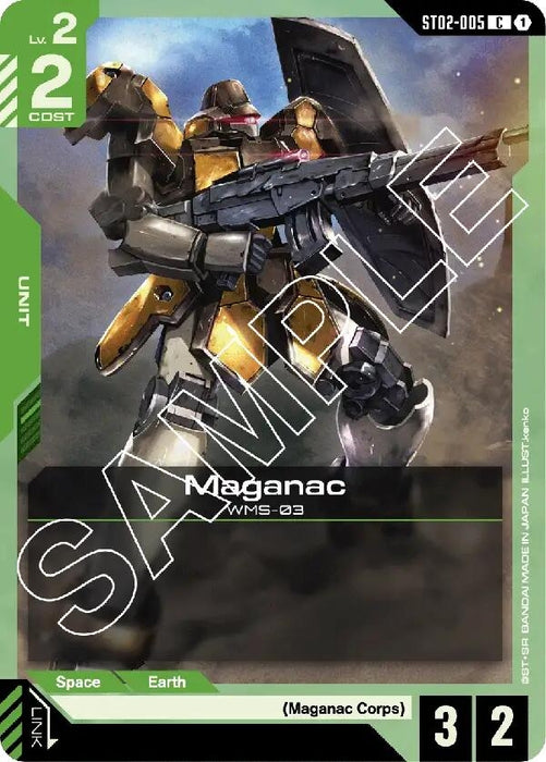 Image for Maganac (ST02-005) [Starter Deck 02: Wings of Advance] - Gundam Card Game