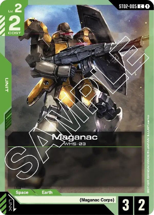 Image for Maganac (ST02-005) [Starter Deck 02: Wings of Advance] - Gundam Card Game