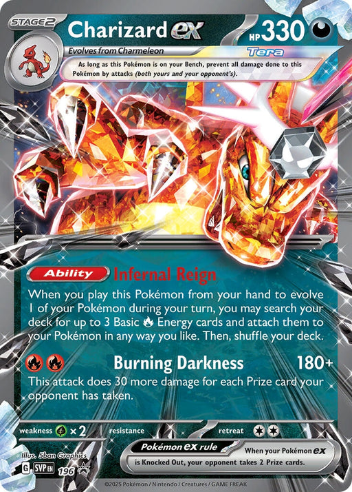 Image for Charizard ex -196 (196) (Holofoil) [SV: Scarlet & Violet Promo Cards] - Pokemon