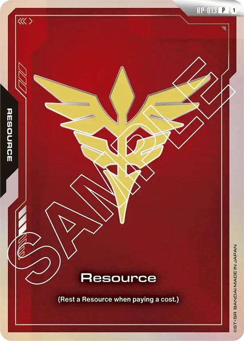 Resource (RP-013) (Neo Zeon) (RP-013) (Holofoil) [Promotional Resource Tokens]