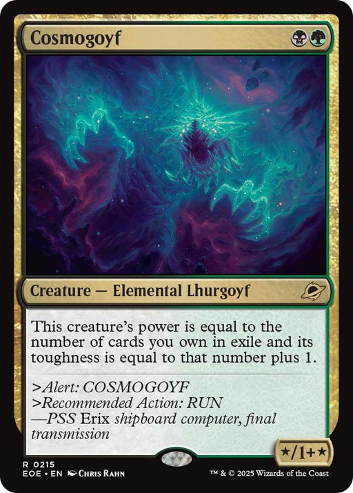 Image for Cosmogoyf (215) (Foil) [Edge of Eternities] - Magic: The Gathering