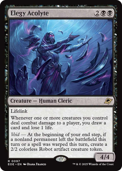 Image for Elegy Acolyte (97) (Foil) [Edge of Eternities] - Magic: The Gathering