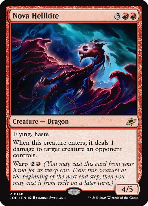 Image for Nova Hellkite (148) (Foil) [Edge of Eternities] - Magic: The Gathering