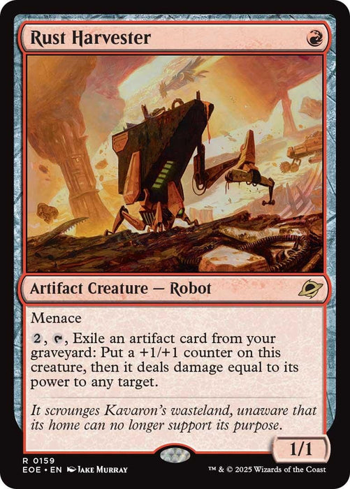 Image for Rust Harvester (159) [Edge of Eternities] - Magic: The Gathering
