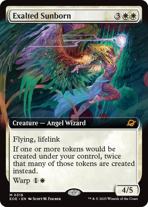 Image for Exalted Sunborn (Extended Art) (318) [Edge of Eternities] - Magic: The Gathering