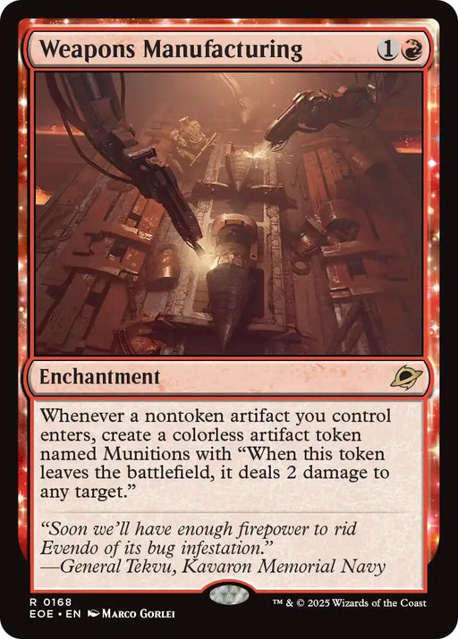 Image for Weapons Manufacturing (168) [Edge of Eternities] - Magic: The Gathering