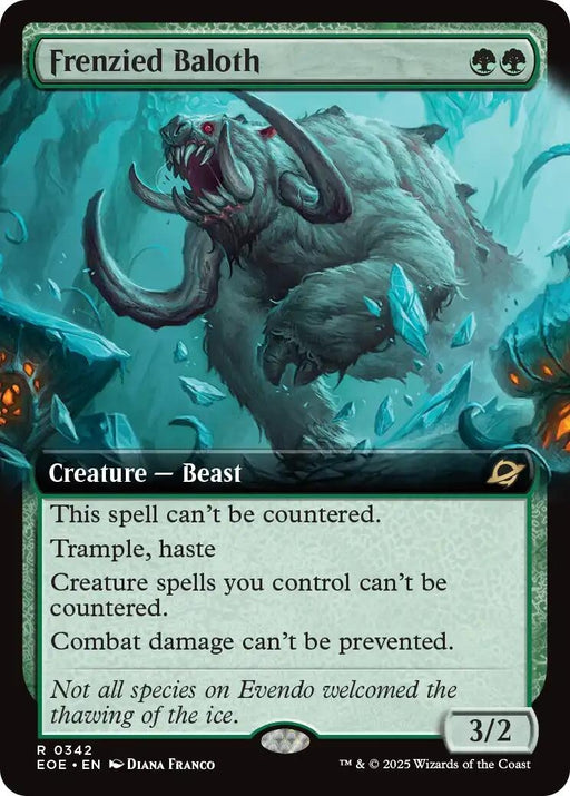 Image for Frenzied Baloth (Extended Art) (342) [Edge of Eternities] - Magic: The Gathering