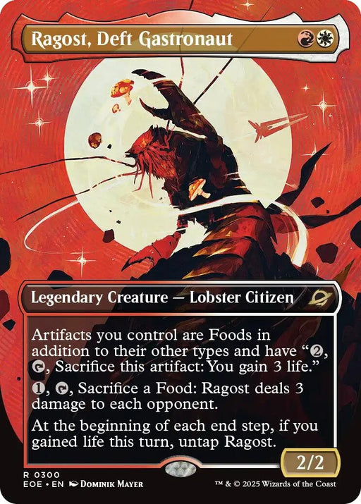 Image for Ragost, Deft Gastronaut (Borderless) (300) [Edge of Eternities] - Magic: The Gathering