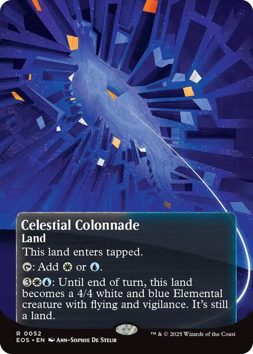 Image for Celestial Colonnade (0052) (Borderless) (52) [Edge of Eternities: Stellar Sights] - Magic: The Gathering