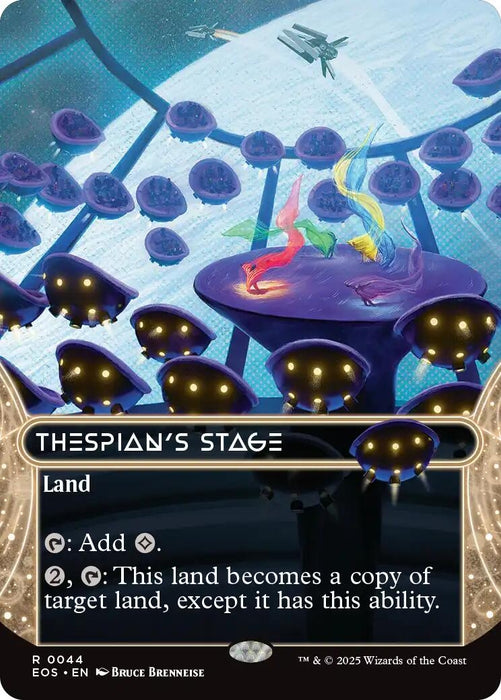 Image for Thespian's Stage (0044) (Borderless) (44) (Foil) [Edge of Eternities: Stellar Sights] - Magic: The Gathering