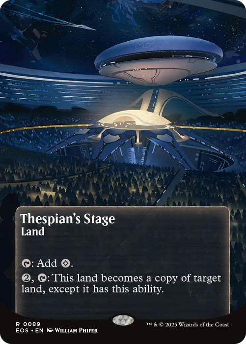 Image for Thespian's Stage (0089) (Borderless) (89) [Edge of Eternities: Stellar Sights] - Magic: The Gathering