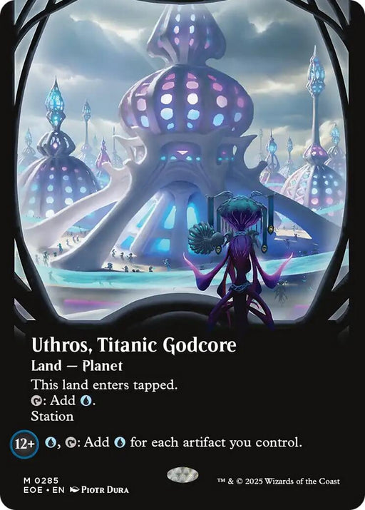 Image for Uthros, Titanic Godcore (Borderless) (285) [Edge of Eternities] - Magic: The Gathering