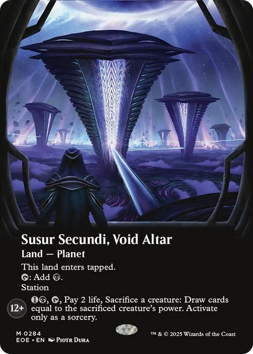 Image for Susur Secundi, Void Altar (Borderless) (284) (Foil) [Edge of Eternities] - Magic: The Gathering