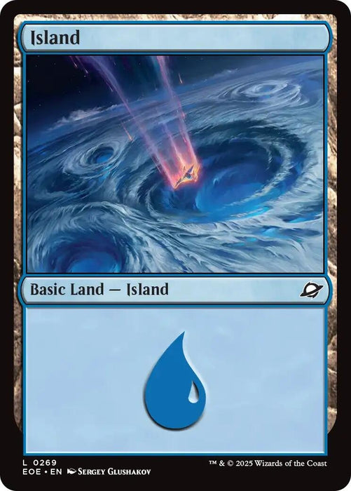Image for Island (0269) (269) (Foil) [Edge of Eternities] - Magic: The Gathering