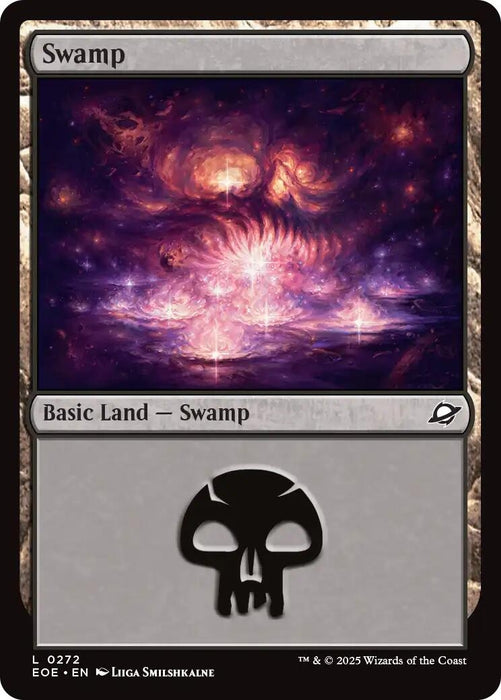 Image for Swamp (0272) (272) (Foil) [Edge of Eternities] - Magic: The Gathering