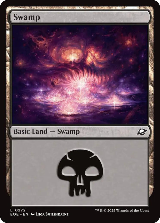 Image for Swamp (0272) (272) (Foil) [Edge of Eternities] - Magic: The Gathering