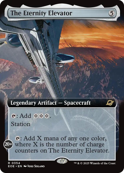 Image for The Eternity Elevator (Extended Art) (354) [Edge of Eternities] - Magic: The Gathering