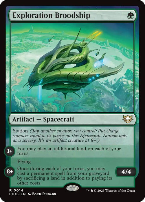 Image for Exploration Broodship (14) [Edge of Eternities] - Magic: The Gathering