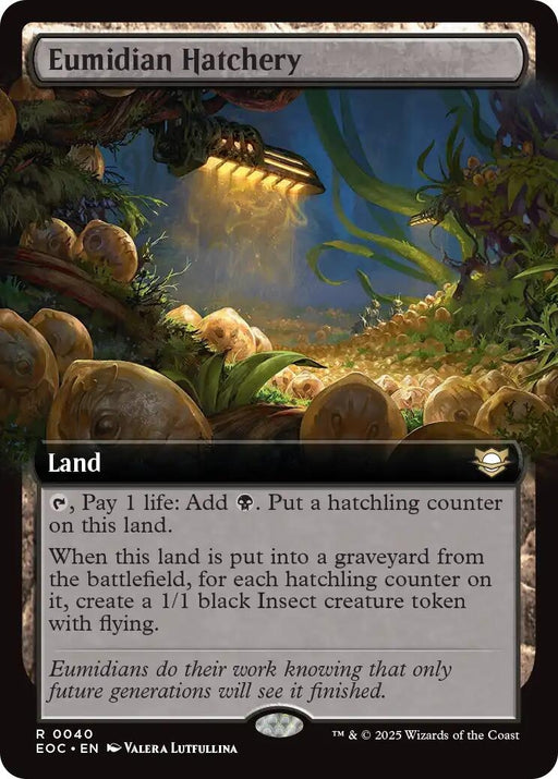 Image for Eumidian Hatchery (Extended Art) (40) [Edge of Eternities] - Magic: The Gathering
