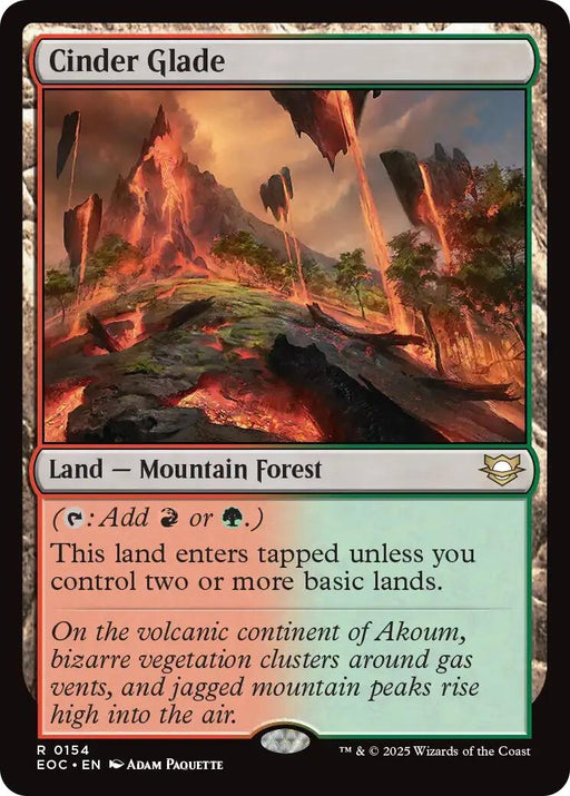Image for Cinder Glade (154) [Edge of Eternities] - Magic: The Gathering