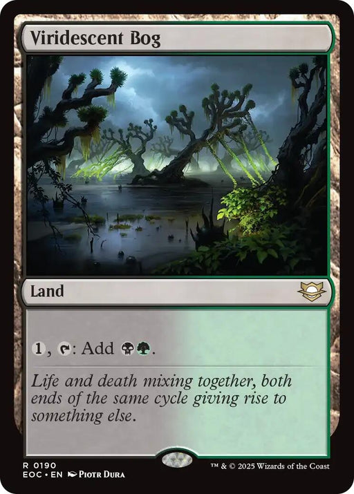 Image for Viridescent Bog (190) [Edge of Eternities] - Magic: The Gathering