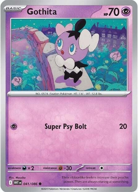 Image for Gothita (041/086) [SV: White Flare] - Pokemon