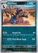 Image for Zweilous (066/086) [SV: White Flare] - Pokemon