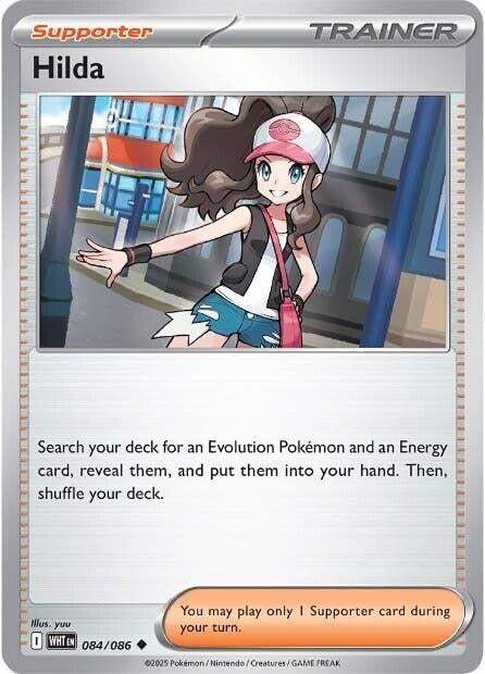 Hilda (084/086) (Reverse Holofoil) [SV: White Flare]