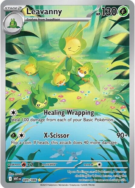 Image for Leavanny (089/086) (Holofoil) [SV: White Flare] - Pokemon