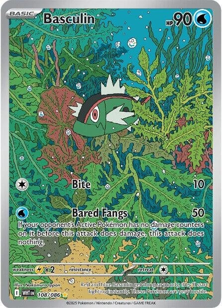 Image for Basculin (108/086) (Holofoil) [SV: White Flare] - Pokemon