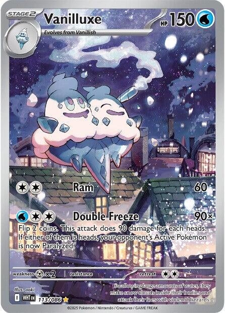 Image for Vanilluxe (113/086) (Holofoil) [SV: White Flare] - Pokemon
