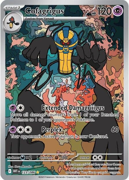 Image for Cofagrigus (123/086) (Holofoil) [SV: White Flare] - Pokemon