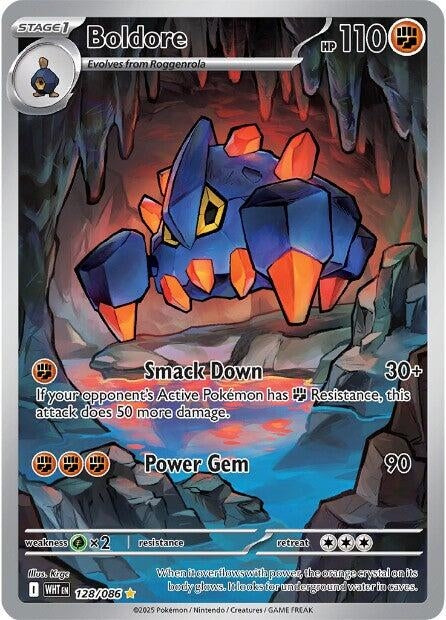 Image for Boldore (128/086) (Holofoil) [SV: White Flare] - Pokemon