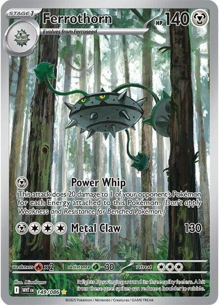 Image for Ferrothorn (149/086) (Holofoil) [SV: White Flare] - Pokemon