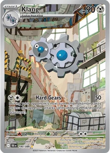 Image for Klang (140/086) (Holofoil) [SV: Black Bolt] - Pokemon