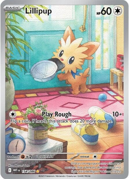 Image for Lillipup (154/086) (Holofoil) [SV: White Flare] - Pokemon