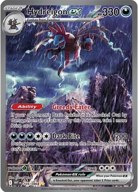 Image for Hydreigon ex (169/086) (Holofoil) [SV: White Flare] - Pokemon