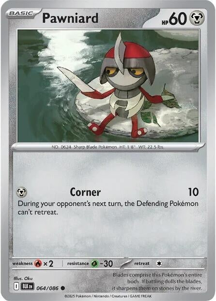 Pawniard (064/086) (Reverse Holofoil) [SV: Black Bolt]
