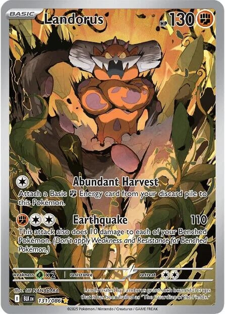 Image for Landorus (131/086) (Holofoil) [SV: Black Bolt] - Pokemon