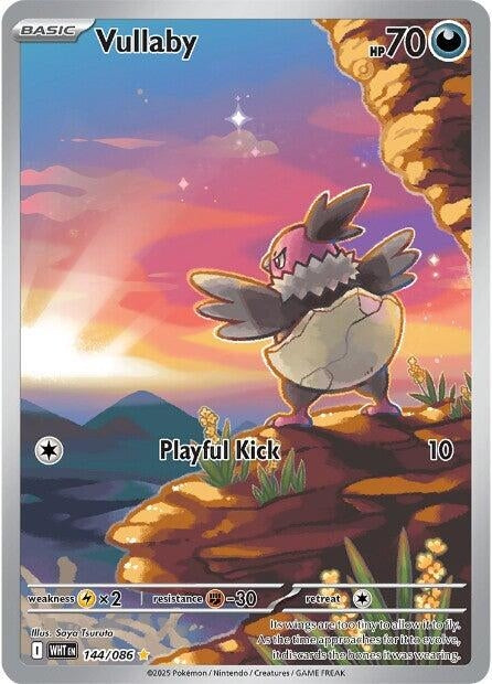 Image for Vullaby (144/086) (Holofoil) [SV: White Flare] - Pokemon