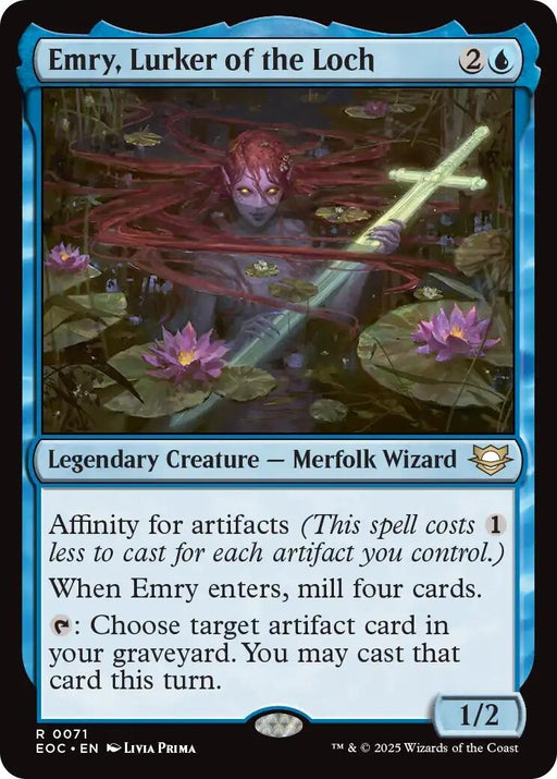 Image for Emry, Lurker of the Loch (71) [Edge of Eternities] - Magic: The Gathering