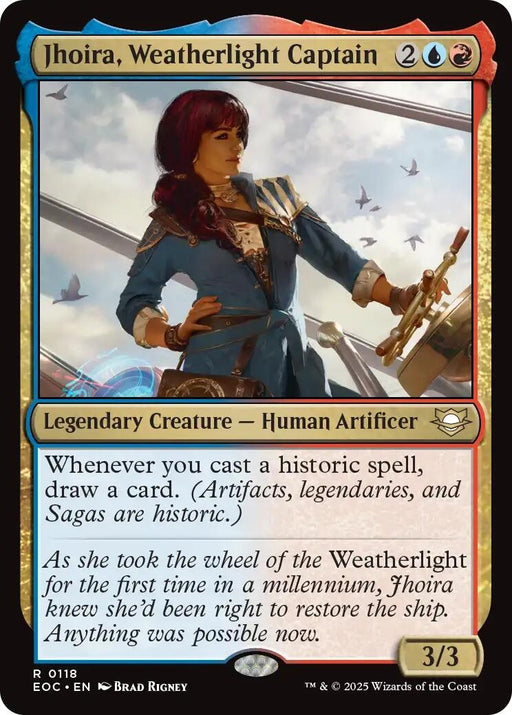 Image for Jhoira, Weatherlight Captain (118) [Edge of Eternities] - Magic: The Gathering
