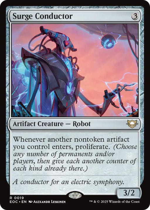 Image for Surge Conductor (19) [Edge of Eternities] - Magic: The Gathering
