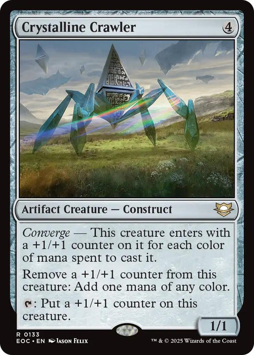 Image for Crystalline Crawler (133) [Edge of Eternities] - Magic: The Gathering