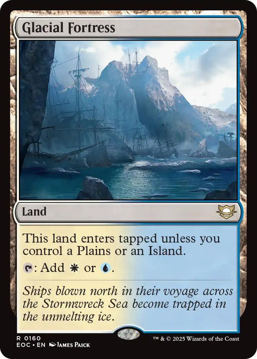 Image for Glacial Fortress (160) [Edge of Eternities] - Magic: The Gathering
