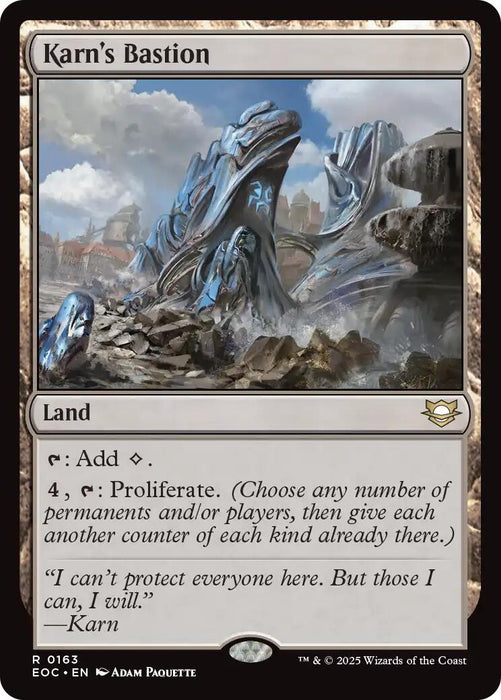 Image for Karn's Bastion (163) [Edge of Eternities] - Magic: The Gathering