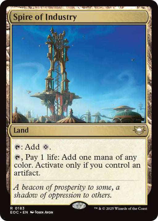 Image for Spire of Industry (183) [Edge of Eternities] - Magic: The Gathering