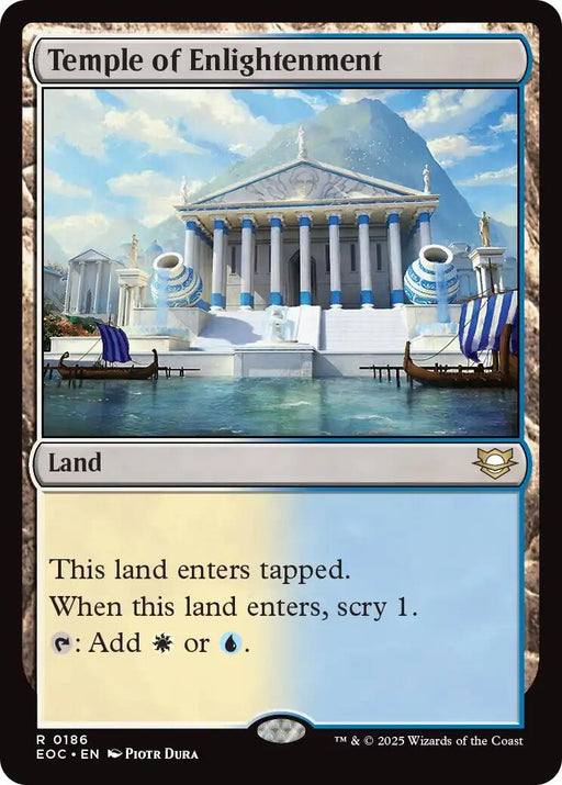 Image for Temple of Enlightenment (186) [Edge of Eternities] - Magic: The Gathering